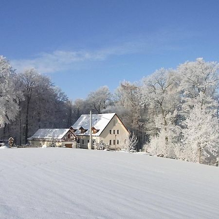 Ferienhof "Alte Foersterei" Knau Exterior foto